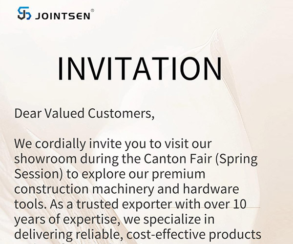 Guangzhou အဆစ်များ Thinsen Trading Co. , Ltd. သည် Canton Fair (Spring) သို့တက်ရောက်ခြင်းကသင့်ကိုလည်ပတ်ရန်စိတ်ရင်းမှန်ဖြင့်ဖိတ်ခေါ်ပါသည်။